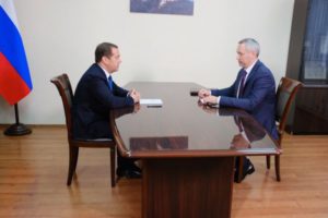 Новосибирский губернатор рассказал премьер-министру РФ об опыте развития сельских территорий