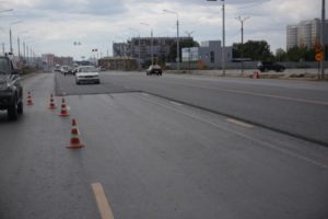 Новосибирский мэр дал поручение завершить ремонт на Гусинобродском шоссе